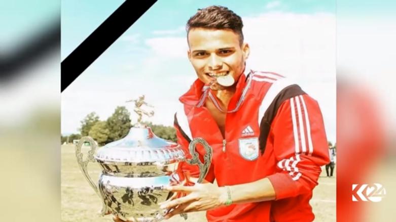 وفاة لاعب نادي اربيل صلاح محمد بعد توقف في كليتيه