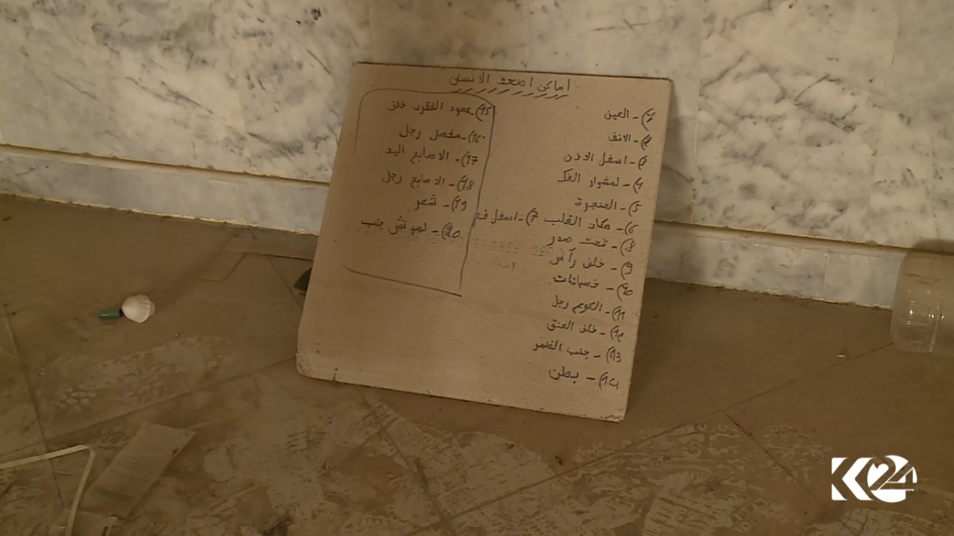 بالصور.. كوردستان24  تقرع أجراس إحدى كنائس برطلة بعد تحريرها 