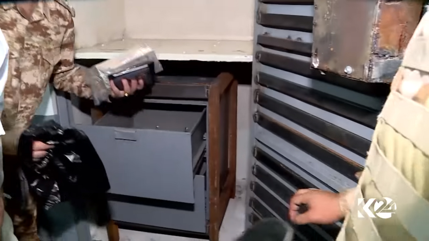 بالصور.. آسايش كركوك تكشف سجنا سريا لداعش 