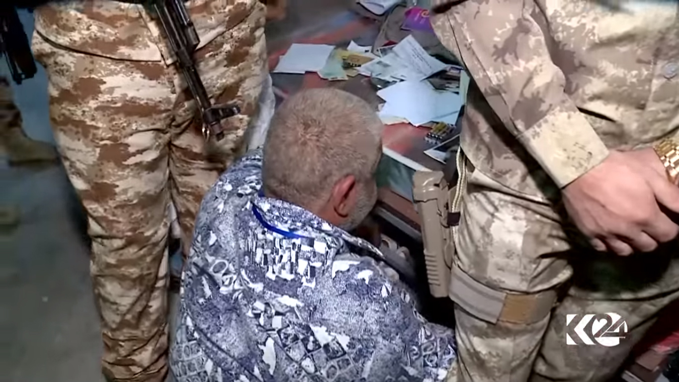 بالصور.. آسايش كركوك تكشف سجنا سريا لداعش 