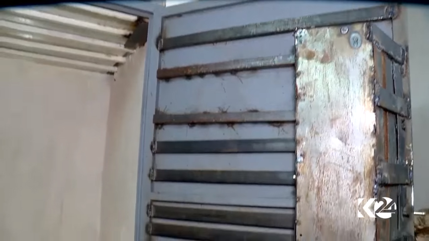 بالصور.. آسايش كركوك تكشف سجنا سريا لداعش 