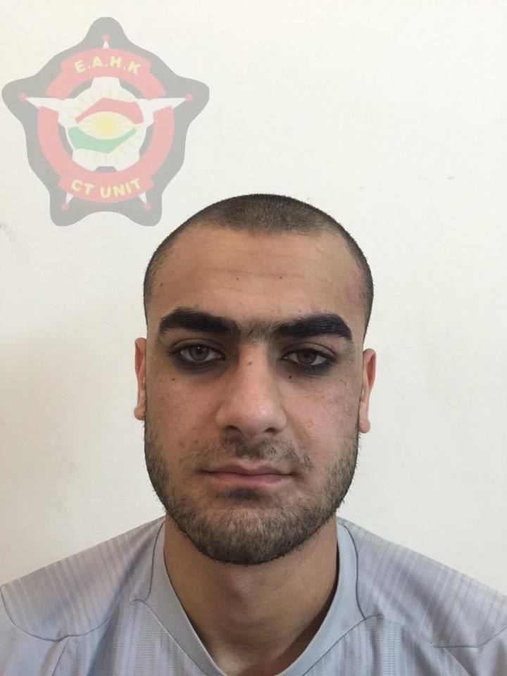 Kurdish counter-terrorism arrests IS suicide bomber