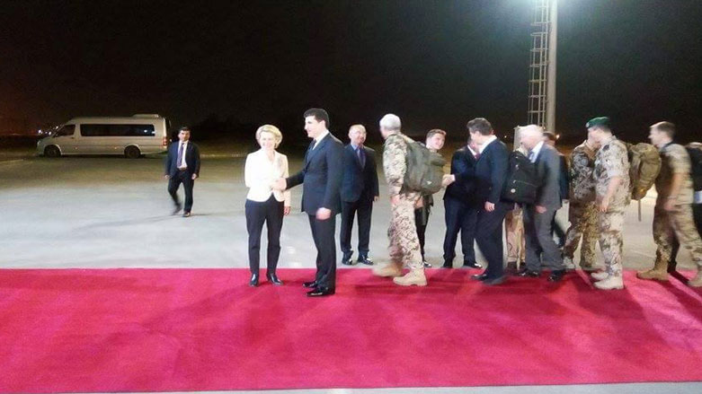 Wezîr a berevanî ya Elmanîyayê gehişte Hewlêrê