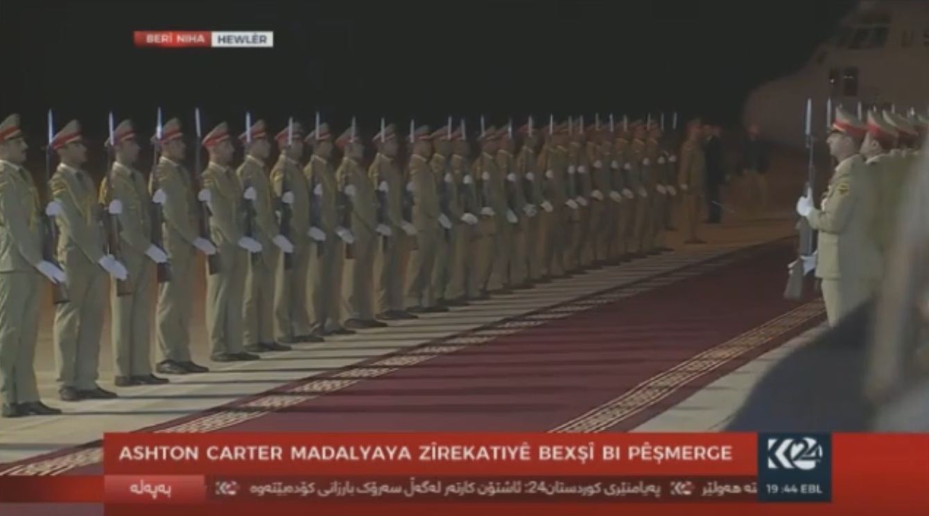 Bi wêne pêşwaziya Barzanî ji Karter e bibîne