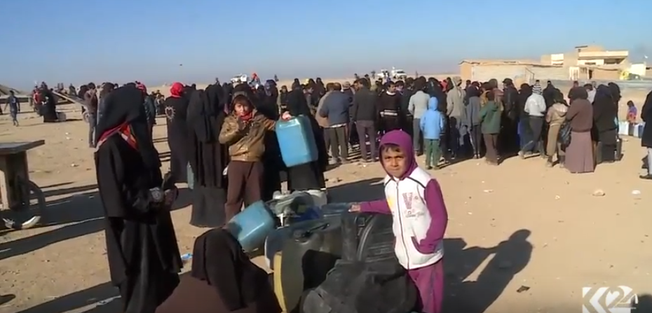 Koçberên Mûsilê 100 hezar derbas kirin