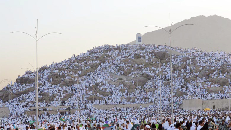"میوانانی ماڵی خوا" سبه‌ی به‌سه‌ر چیای عه‌ره‌فات ده‌كه‌ون
