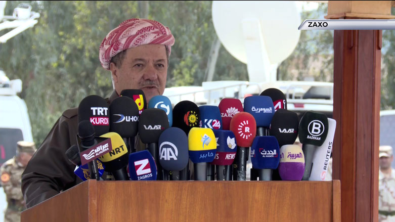 بارزانی: ناوی پێشمەرگە بووەتە ھێمای بەرخودان و تێكشاندنی  ئەفسانەی داعش 