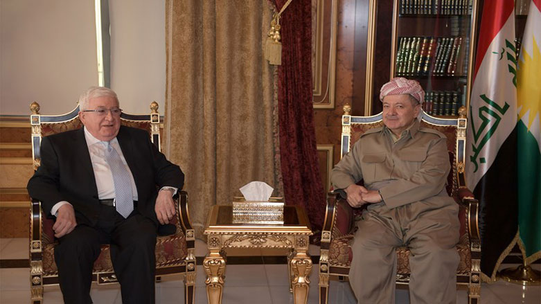 Serok ê Herêm a Kurdisatnê û serok ê Îraqê kom bûn
