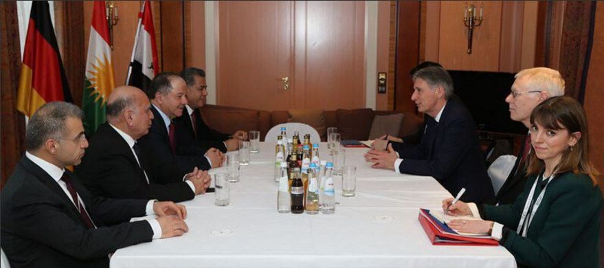 Barzani discusses referendum with officials in Munich