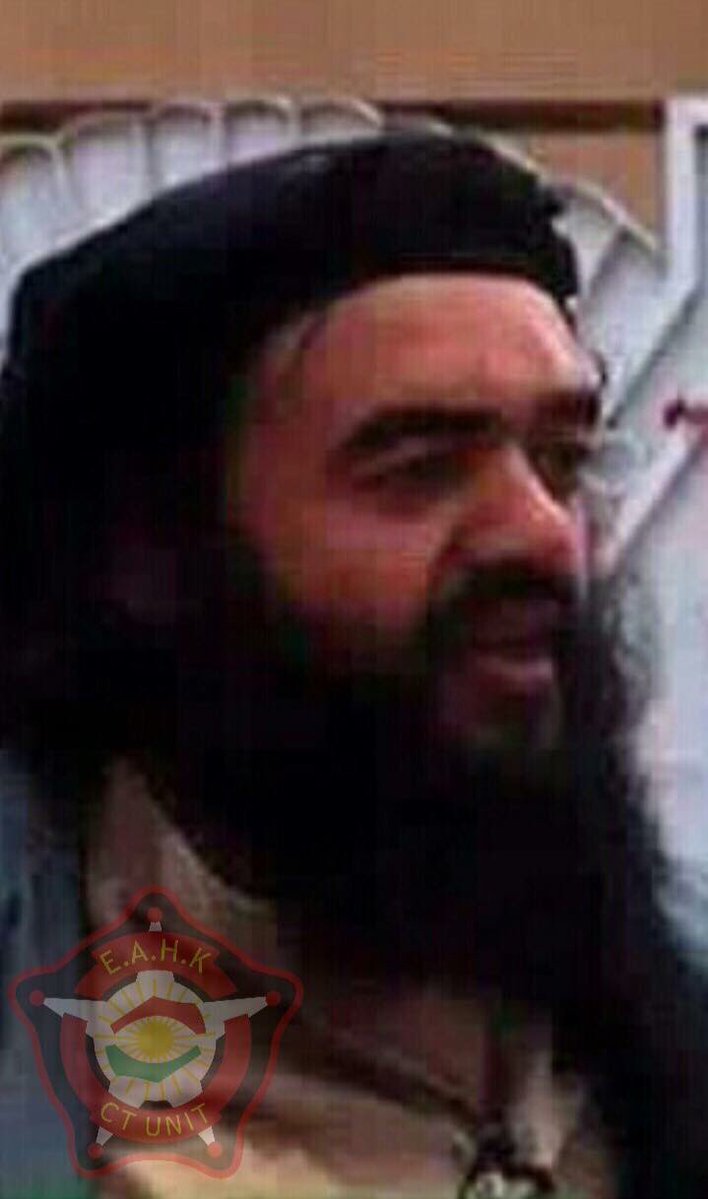 [IS senior member Bsam Sina killed by a coalition warplane in Mosul on June 26, 2016, (photo: KRSC)]