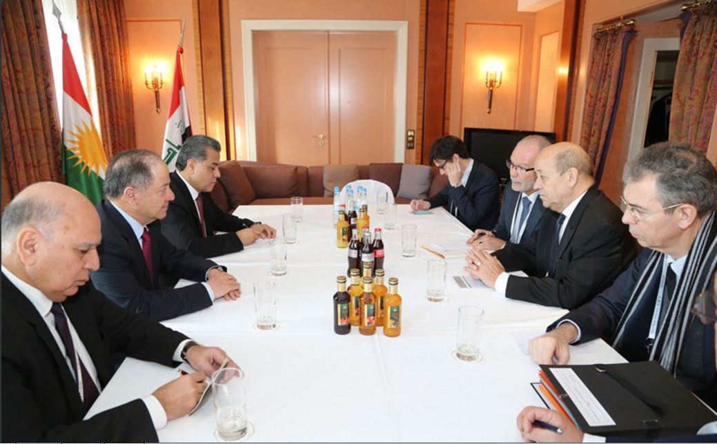 Barzani discusses referendum with officials in Munich