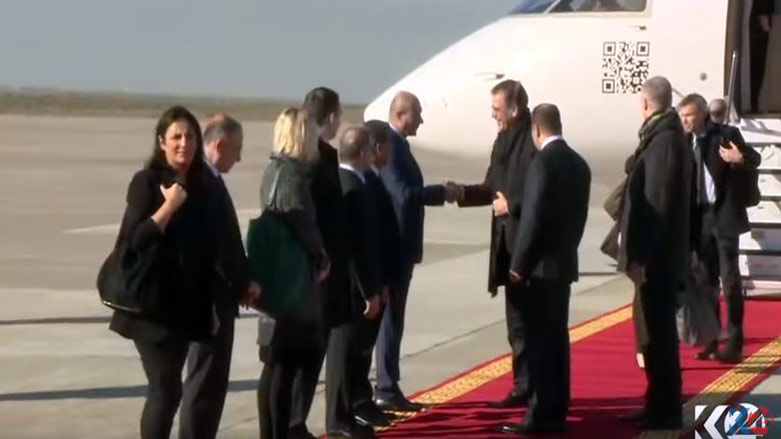 Wezirê  abûrî ya Almanîyayê gehişt  Hewlêrê 
