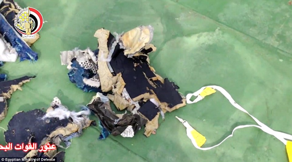 میسر پارچه‌ دۆزراوه‌كانی فڕۆكه‌ تێكشاوه‌كه‌ی بڵاوكرده‌وه‌