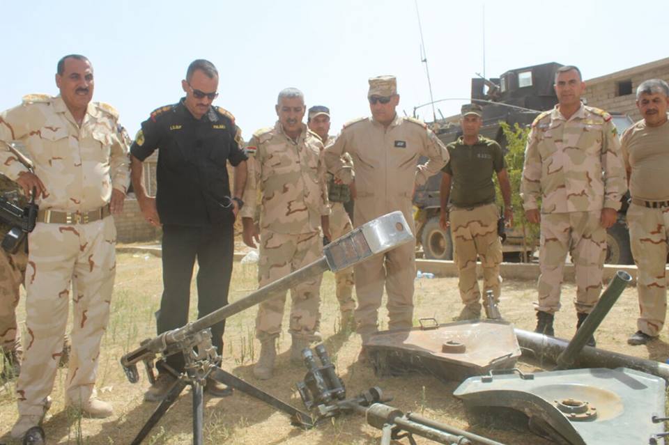 بالصور.. القوات العراقية تواصل تطهير قرى القيارة