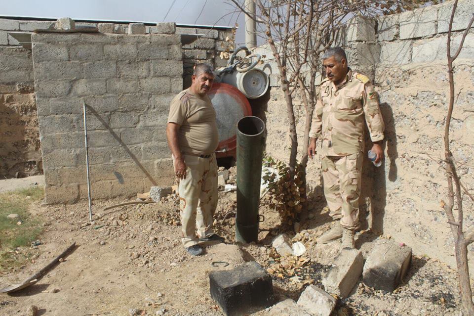 بالصور.. القوات العراقية تواصل تطهير قرى القيارة