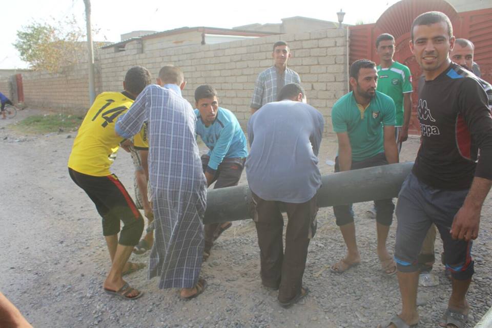 بالصور.. القوات العراقية تواصل تطهير قرى القيارة