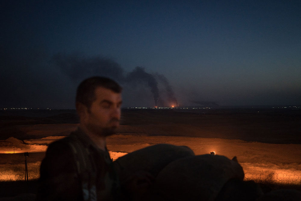 .. البيشمركة تستقبل 21 هاربا من داعش جنوب الموصل