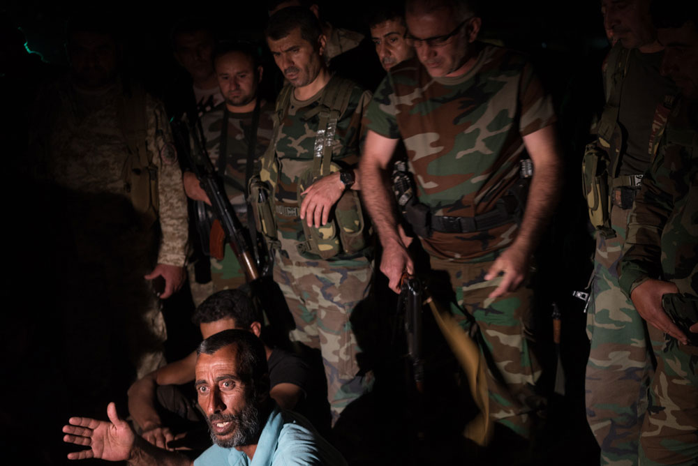 .. البيشمركة تستقبل 21 هاربا من داعش جنوب الموصل