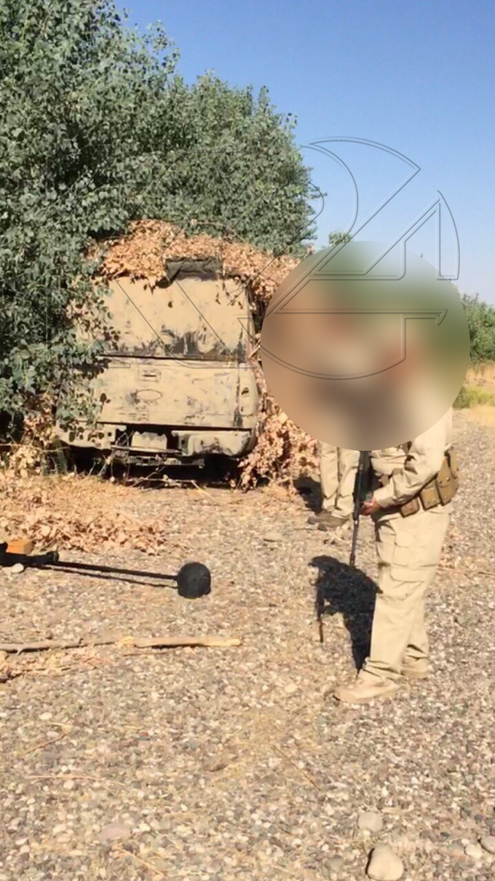 بالصور.. كوردستان تطيح بكمائن متحركة لداعش قرب الموصل