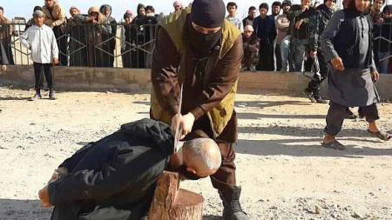 چه‌كدارێكی داعش باوكی سه‌ربڕی