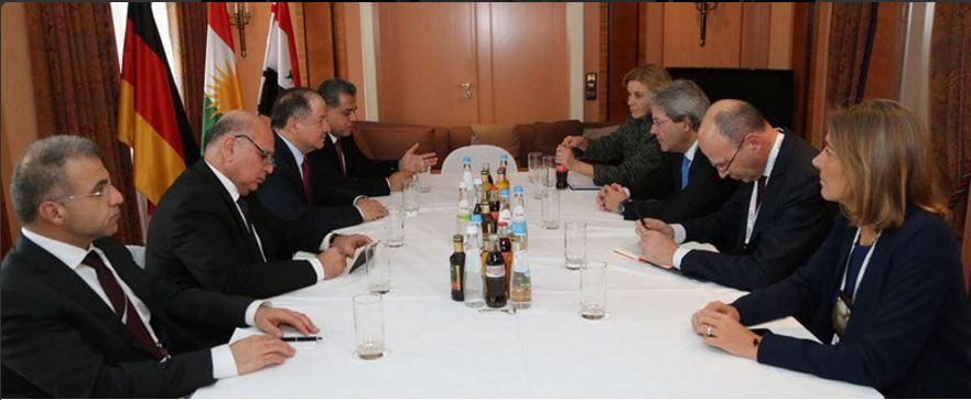 Barzani discusses referendum with officials in Munich