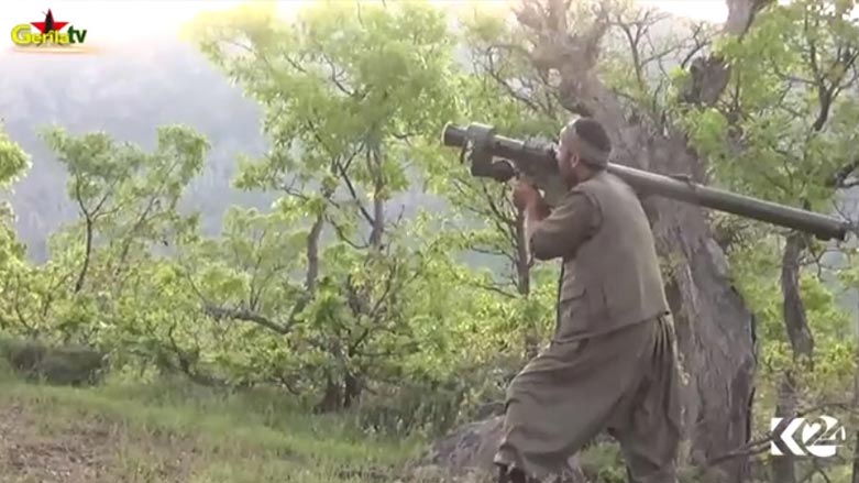 هه‌په‌گه‌ به‌ ڤيديۆ ديمه‌نى تێكشكاندنى هێليكۆپته‌رێكى توركياى بڵاوكرده‌وه‌