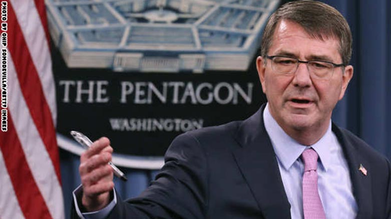 كارته‌ر: داعش له‌ رێى منبجه‌وه‌ چه‌كداره‌ بيانييه‌كانى بۆخۆى راكێشاوه‌