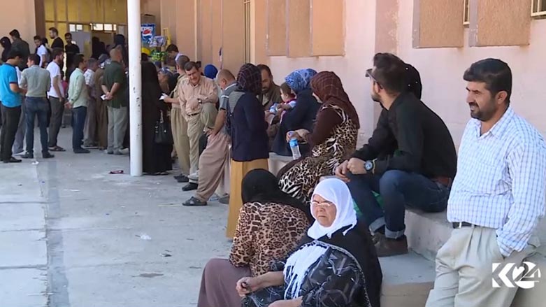 تا ئێستا له‌ سه‌دا 15ى دانيشتوانى كه‌ركووك كارتى نيشتيمانى ده‌نگدانيان ده‌ركردووه‌