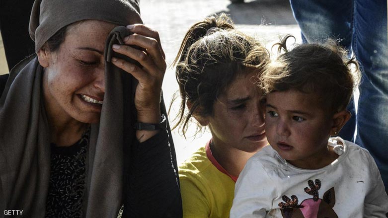 به‌ سه‌دانى هاووڵاتى كورد له‌ باكوورى حه‌له‌ب ئاواره‌ بوون