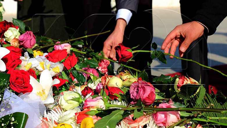 مه‌راسيمى يادكردنه‌وه‌ى شه‌هيدانى يه‌كى شوبات