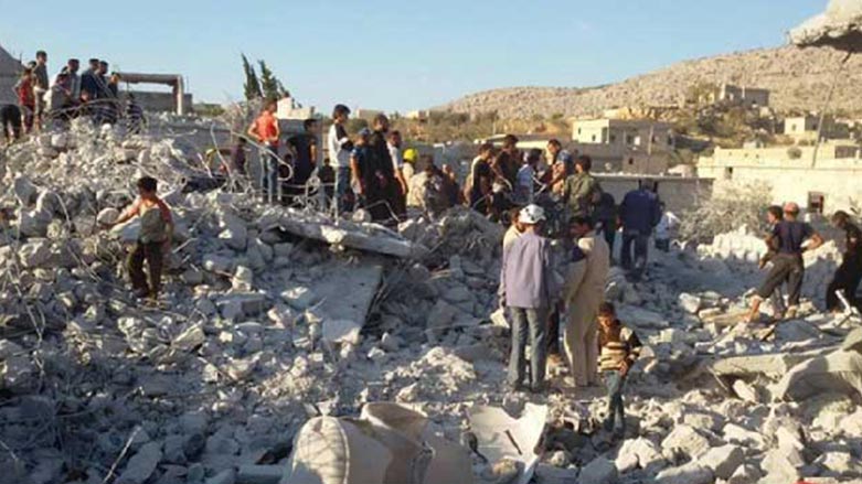 ديمه‌شق: هاوپه‌يمانێتى دژى داعش 100 هاووڵاتى له‌ مونبج كوشتووه‌