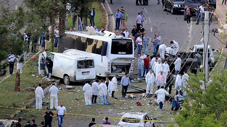 ناسنامه‌ى 13 قوربانى ته‌قينه‌وه‌يه‌ك ئاشكرا كرا و ته‌رمه‌كانيان به‌ خاكسپێردران