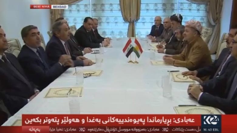 شاندى هه‌رێمى كوردستان له‌گه‌ڵ نوێنه‌ران كۆبوويه‌وه‌