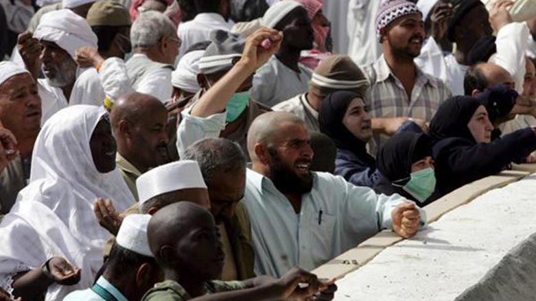 حاجيانى ماڵى خودا روويان له‌ جه‌مه‌رات كرد