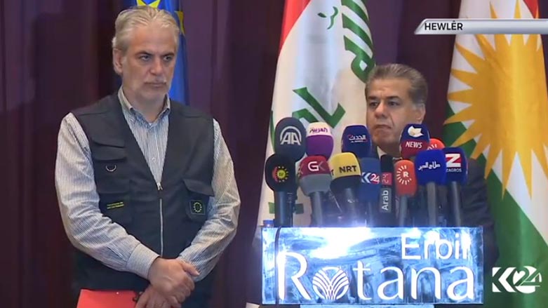 Komisyar ê Yekêtî ya Ewrûpaya stayîş a Herêm a Kurdistanê dike