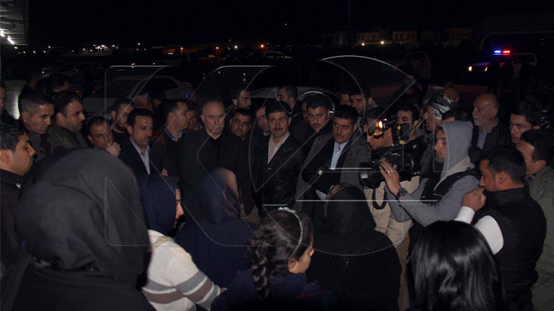مەراسیمی پێشوازیکردن لە ته‌رمی 25 کۆچبەری دەریای ئیجە
