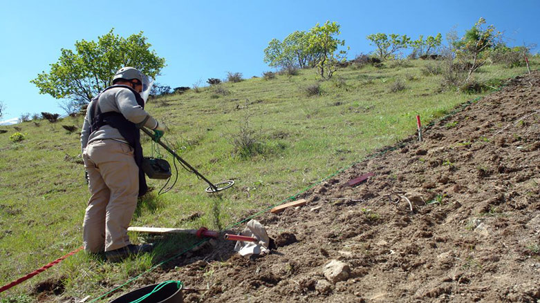 له‌ ماوه‌ی 7 مانگدا 10 كەس به‌هۆی مین‌ بوونه‌ته‌ قوربانی