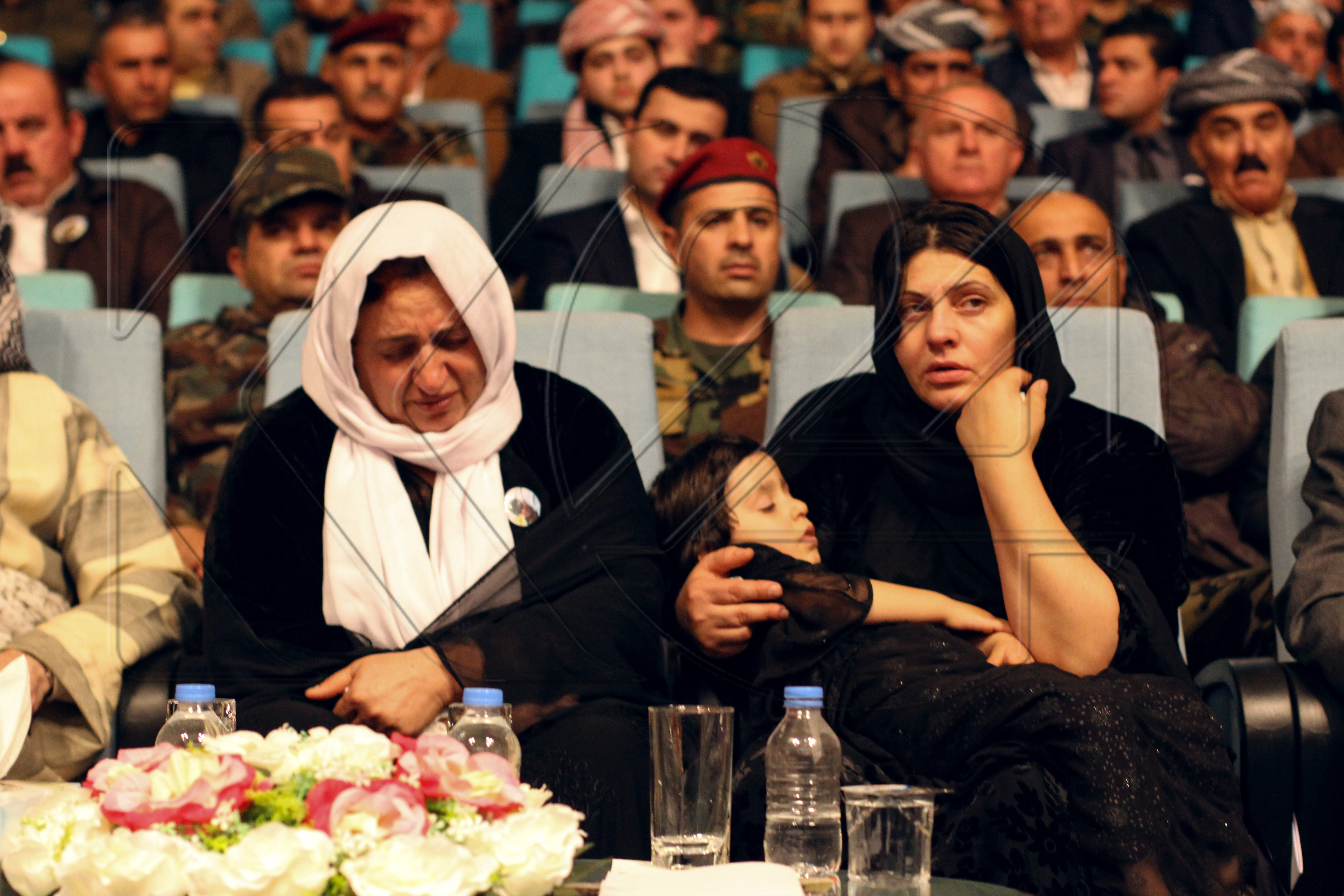 به‌ وێنه‌.. چله‌ی ماته‌مینی شه‌هید مه‌غدید هه‌ركی