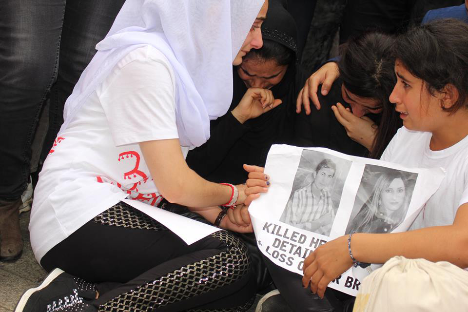 بالصور..مظاهرة ببرلين في الذكرى الثانية لـ