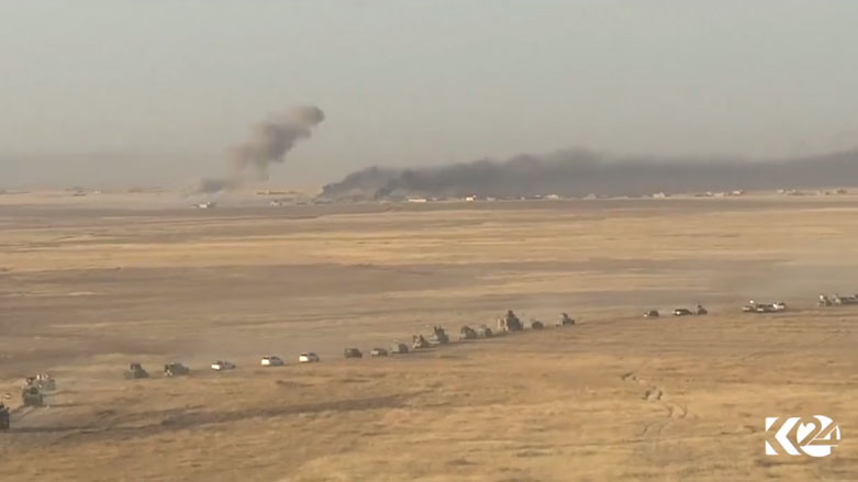 بالصور.. هجوم كاسح للبيشمركة للاطباق على الموصل