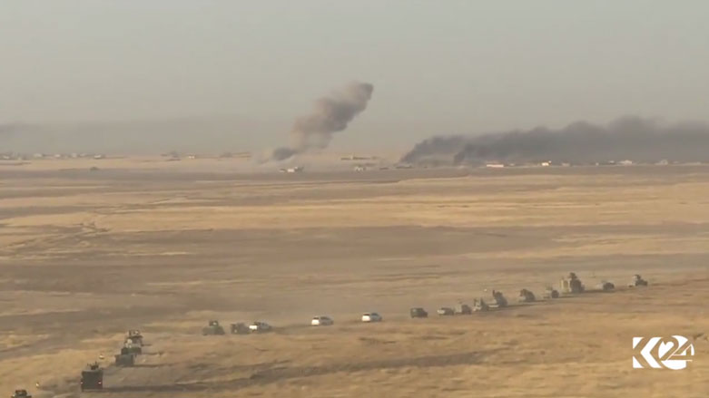 بالصور.. هجوم كاسح للبيشمركة للاطباق على الموصل