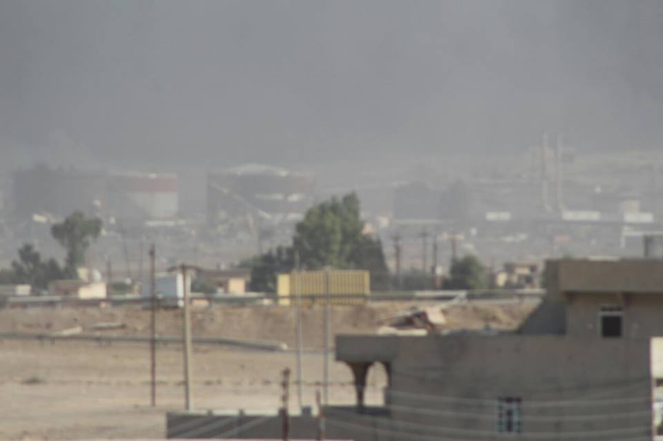 بالصور.. القوات العراقية تحرر مصفاة القيارة ومجمعها الحكومي