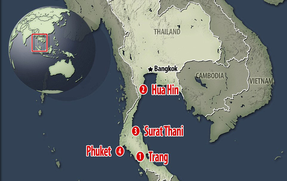  بالصور.. تفجيرات تايلاند 