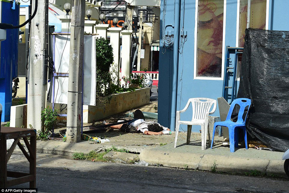  بالصور.. تفجيرات تايلاند 