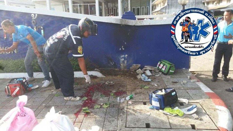  بالصور.. تفجيرات تايلاند 