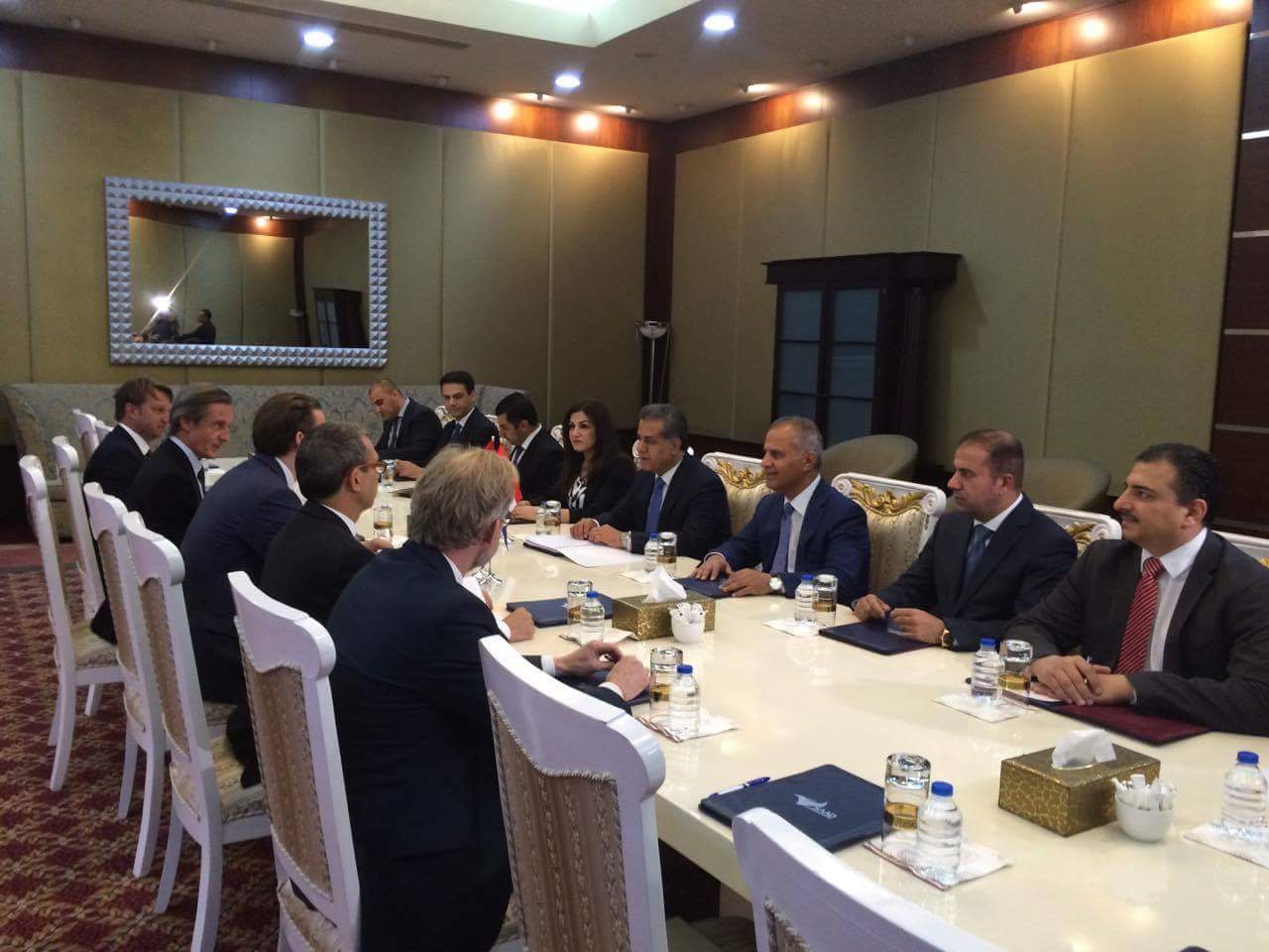 وه‌زیری ده‌ره‌وه‌ی نه‌مسا گه‌یشته‌ هه‌ولێر