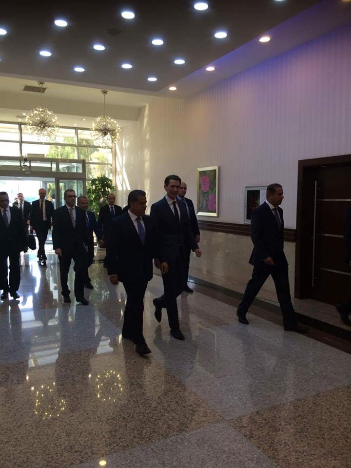 وه‌زیری ده‌ره‌وه‌ی نه‌مسا گه‌یشته‌ هه‌ولێر