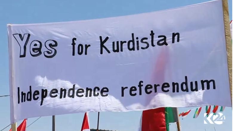 كوردانی رۆژئاوا پاڵپشتی خۆیان بۆ ریفراندۆم ده‌رده‌بڕن
