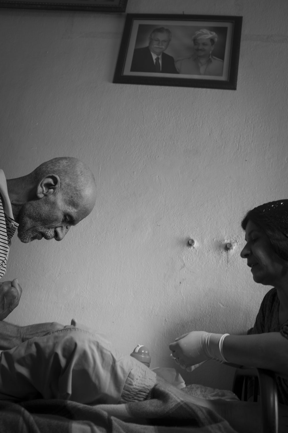 Aram home for taking care of elderly people in Erbil, Kurdistan Region. June 10, 2016. (Photo: Kurdistan24/Alexandre Afonso).