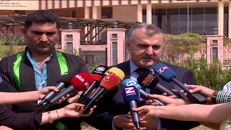 ئەكرەم شەریف لە دادگا سكاڵا تۆمار دەكات